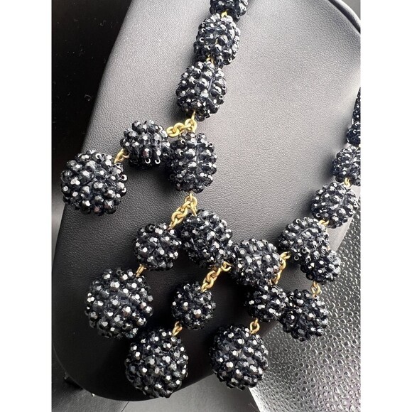 J. Crew Black Statement Necklace - Picture 3 of 6